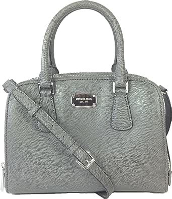 michael kors reese|Michael Kors Reese Medium Leather Satchel, Steel Grey.